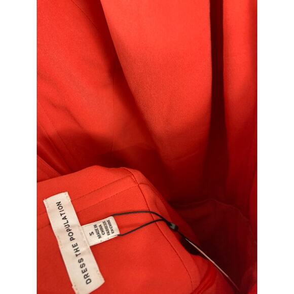 NWT DRESS THE POPULATION Oaklyn Dress in Poppy Size Small - Picture 5 of 6